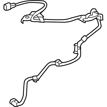 Toyota 89516-04130 ABS Sensor Wire, Passenger Side