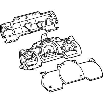 Scion Instrument Cluster - 83800-21380