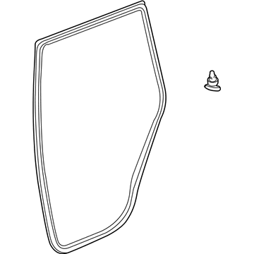 1999 Toyota RAV4 Door Seal - 67871-42010