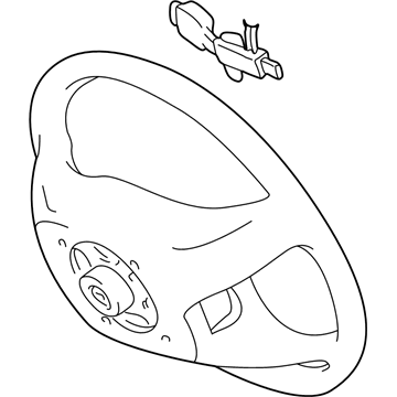Toyota 45100-08131-B1 Steering Wheel