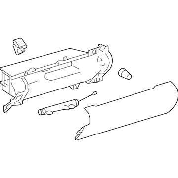 Toyota Camry Glove Box - 55303-06401-A1