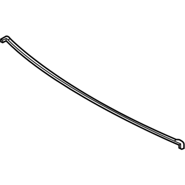 Toyota 75533-62010 Upper Molding, Front