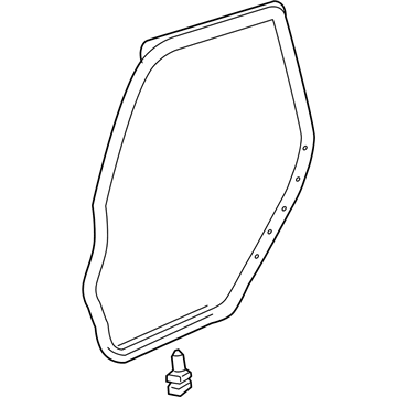 Toyota Matrix Weather Strip - 67871-02170