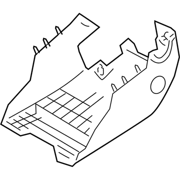 Toyota Steering Column Cover - 45287-60590-C0