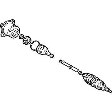 Toyota Highlander Axle Shaft - 42340-48020