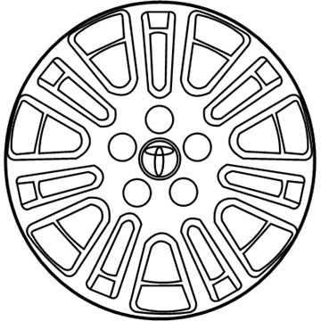 Toyota Sienna Spare Wheel - 42611-08040