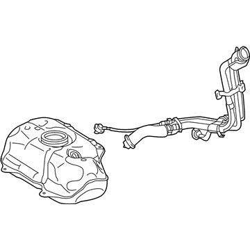 Toyota Prius C Fuel Tank - 77001-52360