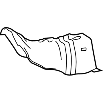 Toyota Corolla Exhaust Heat Shield - 58151-16060