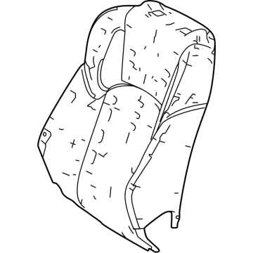 Toyota 71552-30B20 Seat Back Pad