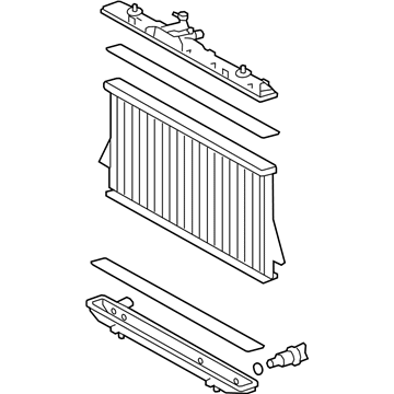Toyota Radiator - 16400-0P410