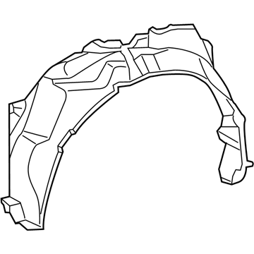 Scion 53805-74010 Fender Liner