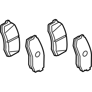 Toyota 04466-02340 Brake Pads