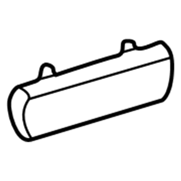 Toyota 75623-06040-A0 Body Side Molding, White, Outside Rear Passenger Side