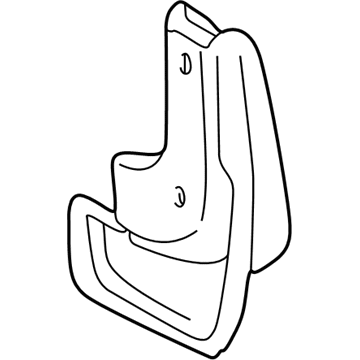 Toyota Mud Flaps - 76621-06010-D1