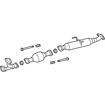 Toyota Exhaust Pipe - 17420-0P310