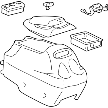 Toyota 58910-0C011-B0 Center Console