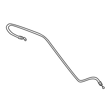 Toyota 4Runner Fuel Door Release Cable - 77035-35090