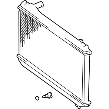 Toyota Solara Radiator - 16400-0H020