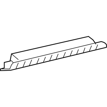 Toyota 81570-0T010 High Mount Lamp, Center