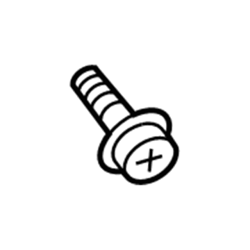 Toyota 69296-06070 Handle Base Screw, Outer