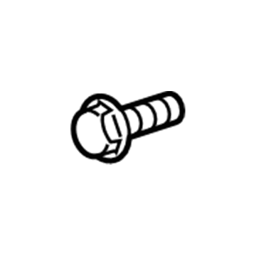 Toyota 90105-06260 Bumper Bracket Bolt