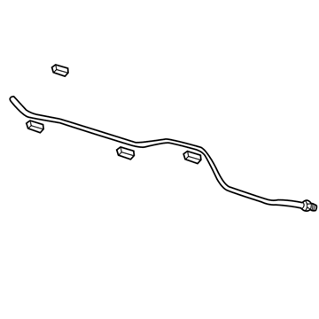 2005 Toyota Sequoia Oil Cooler Hose - 32922-0C030