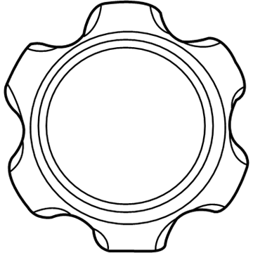 Toyota 42603-04020 Wheel Cap, Front
