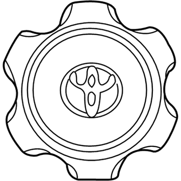 Toyota 42603-04030 Wheel Cap, Rear
