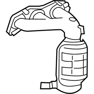 Toyota Catalytic Converter - 17150-31160