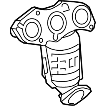 Toyota Avalon Catalytic Converter - 17140-0P040
