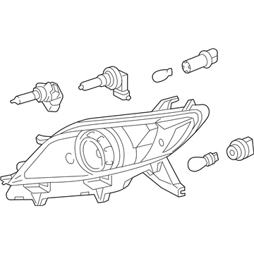 Toyota Headlight - 81110-08081