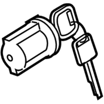 Toyota 69057-52530 Ignition Lock Cylinder