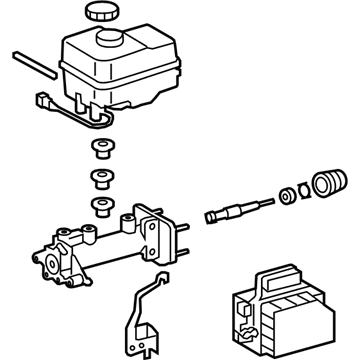 Toyota Brake Master Cylinder - 47025-35231