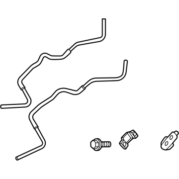 Toyota Tundra Oil Cooler Hose - 32907-0C080