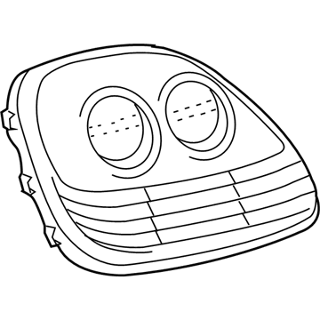 Toyota 81551-17190 Lens, Passenger Side