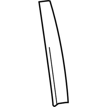 Toyota Venza Door Moldings - 75762-0T010