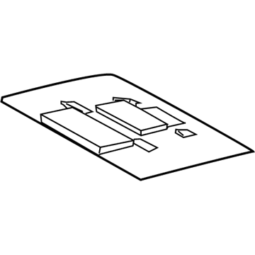Toyota 63343-47030 Silencer, Center