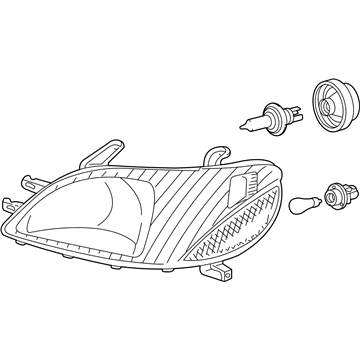 Toyota Echo Headlight - 81150-52190