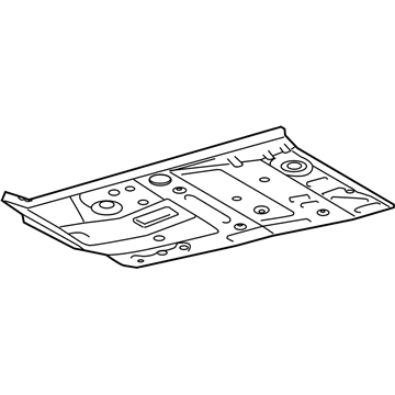 Scion Floor Pan - 58111-52271