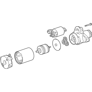 Toyota Sienna Starter Motor - 28100-0P110