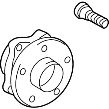 Toyota Prius AWD-e Wheel Hub - 43550-47080