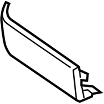 Toyota 71868-AA010-A0 Front Shield, Driver Side