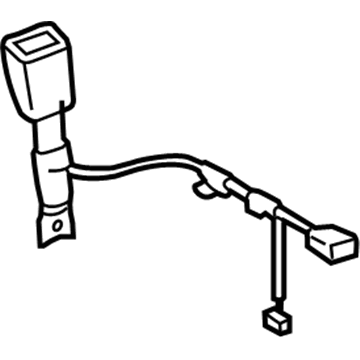 Toyota Matrix Seat Belt - 73240-02060-B0