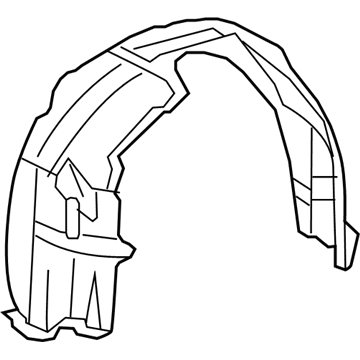 Toyota Venza Wheelhouse - 53876-0T020