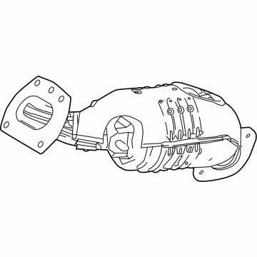 Toyota Catalytic Converter - 17140-0P350
