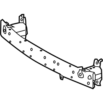 Toyota 52021-0R080 Impact Bar, Front