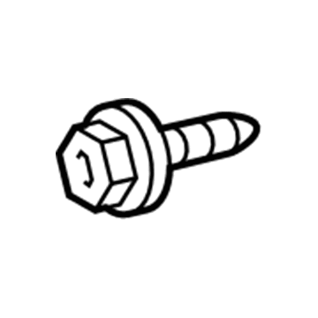 Toyota 90159-60474 License Bracket Screw