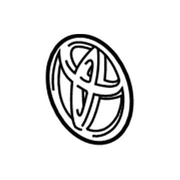 Toyota 75431-02080 Emblem