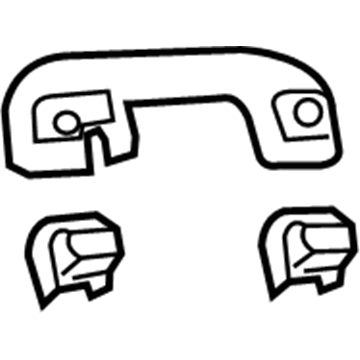 Toyota 74610-06140-E0 Grip Handle