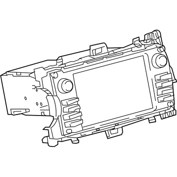 Toyota 86140-0D420 Display Unit